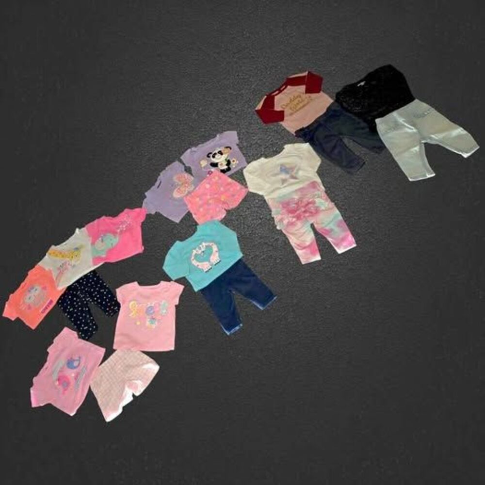 Girl's 0-3 Month Clothing Lot